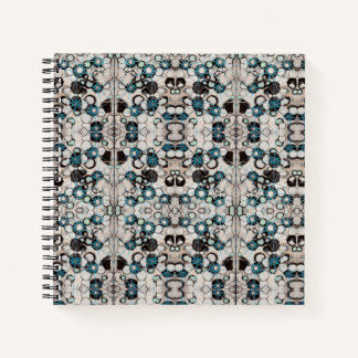 Abstrakt Art Square Journal Notizbuch