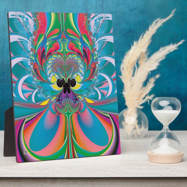 Abstrakt Art Summer Butterfly Fotoplatte (Seite)