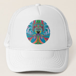 Abstrakt Art Summer Butterfly Truckerkappe