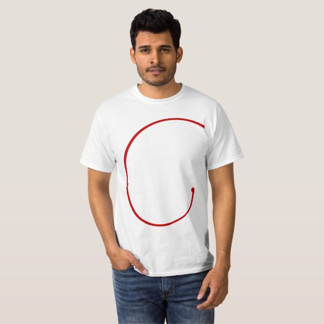 Abstrakt Art T - Shirt (Vorne ganz)