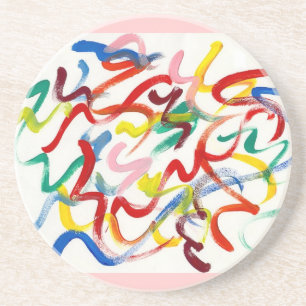 Abstrakt Art Untersetzer