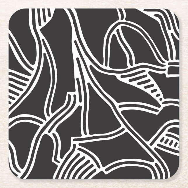 Abstrakt Art Untersetzer (Vorderseite)