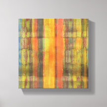 Abstrakt Art Wrapped Canvas Print