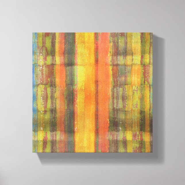 Abstrakt Art Wrapped Canvas Print Leinwanddruck (Vorderseite)