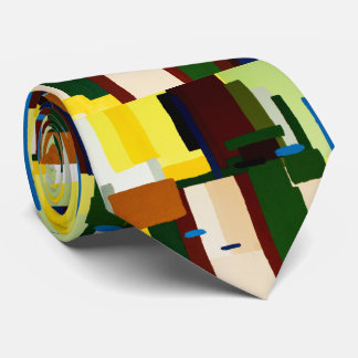 Abstrakt Artwork Necktie Krawatte