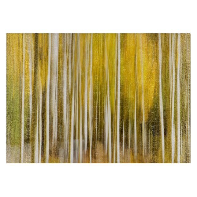 Abstrakt Aspen Schneidebrett (Vorderseite)