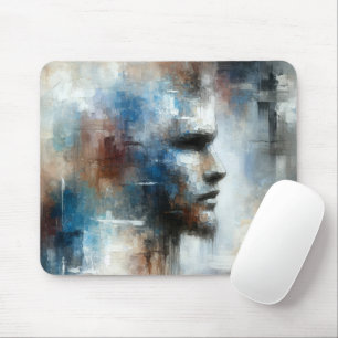 Abstrakt Avant-Garde Man Mousepad