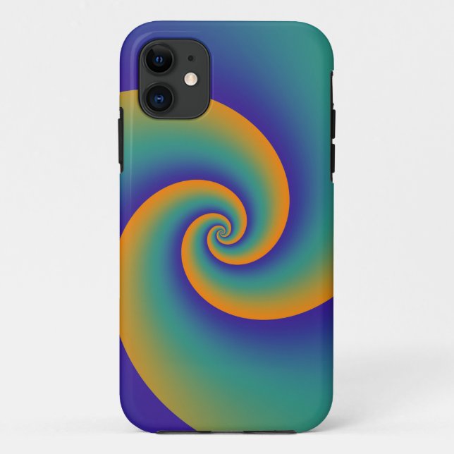 Abstrakt Background Spirals soft V Case-Mate iPhone Hülle (Rückseite)