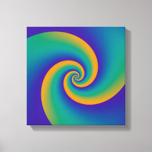 Abstrakt Background Spirals soft V Leinwanddruck