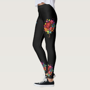 Abstrakt Balloon Tree Leggings