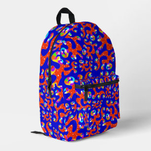 abstrakt bedruckter rucksack