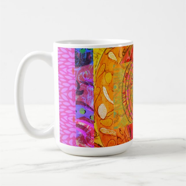 Abstrakt beleuchtet kaffeetasse (Links)