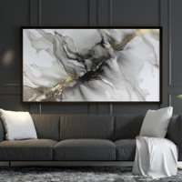 Abstrakt Black Gold Alcohol Tinte