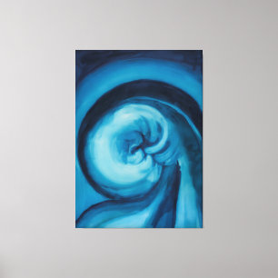 Abstrakt  Blau I   Georgia O'Keeffe Leinwanddruck