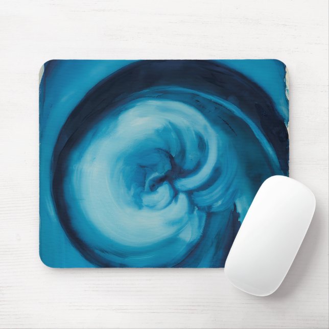 Abstrakt |Blau I | Georgia O'Keeffe Mousepad (Mit Mouse)