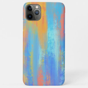 Abstrakt Blau und Orange Case-Mate iPhone Hülle