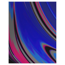 Abstrakt Blue Gray Magenta Fraktal Scrapbook Paper