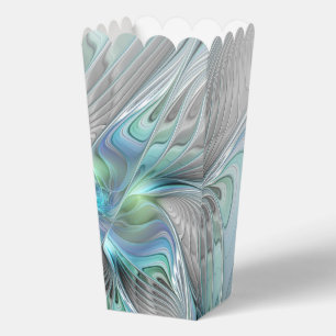 Abstrakt Blue Green Butterfly Fantasy Fraktal Art Geschenkschachtel
