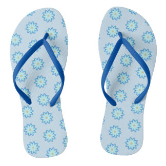 Abstrakt Blue Lotus Blume Malen von FlipFlops