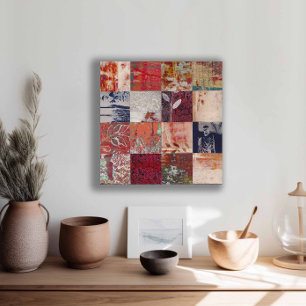 Abstrakt botanisch leinwanddruck