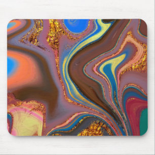 abstrakt braun mousepad