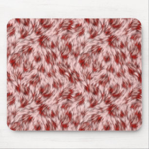 Abstrakt-braune Fabric Pelz Hintergrund-24602 Mousepad