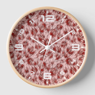 Abstrakt-braune Fabric Pelz Hintergrund-24602 Uhr