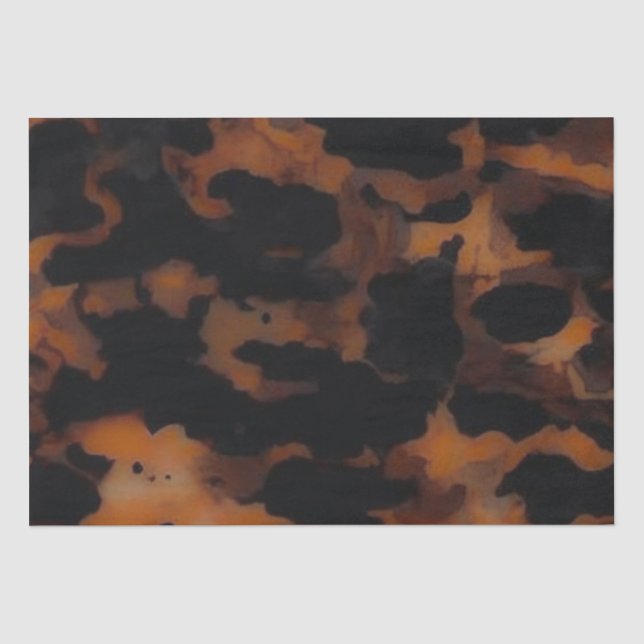 Abstrakt-braune und schwarze Textur, schicke Torto Seidenpapier (Vorderseite)