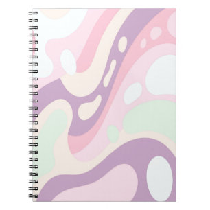 Abstrakt Bunt Notizbuch Notizblock