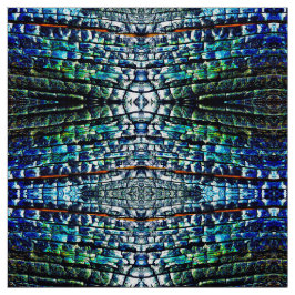 Abstrakt Burnt Bark Fabric Stoff