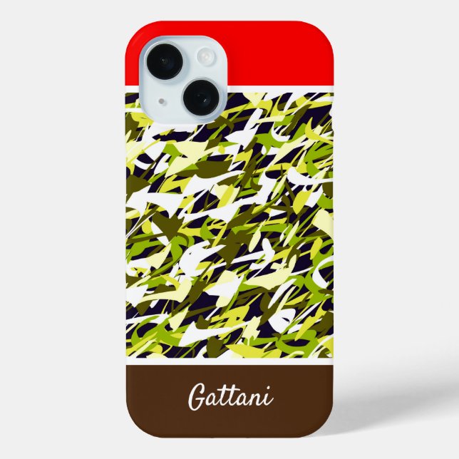 abstrakt Case-Mate iPhone hülle (Rückseite)