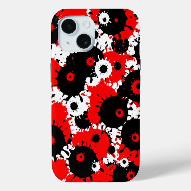 abstrakt Case-Mate iPhone hülle (Rückseite)