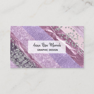 *~* Abstrakt Chic Girly Feminine Feminine Erregend Visitenkarte