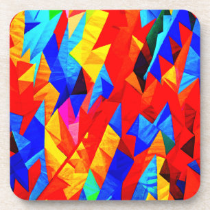 Abstrakt Color Symphony Getränkeuntersetzer