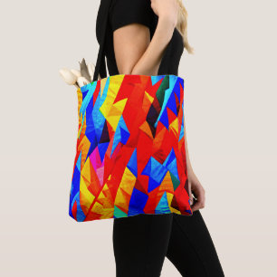 Abstrakt Color Symphony Tasche