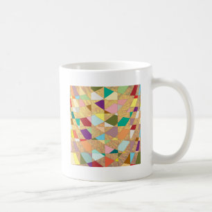 Abstrakt Colors Sun Burst Kaffeetasse