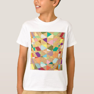 Abstrakt Colors Sun Burst T-Shirt