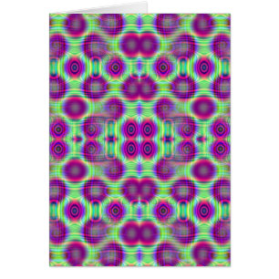 Abstrakt Crazy Lila