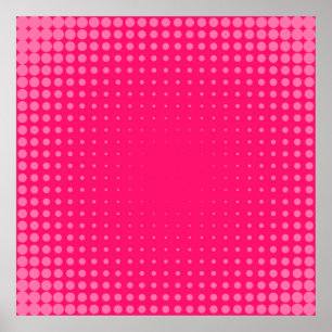 Abstrakt Creative Concept Comic Pop Art Blanche Poster