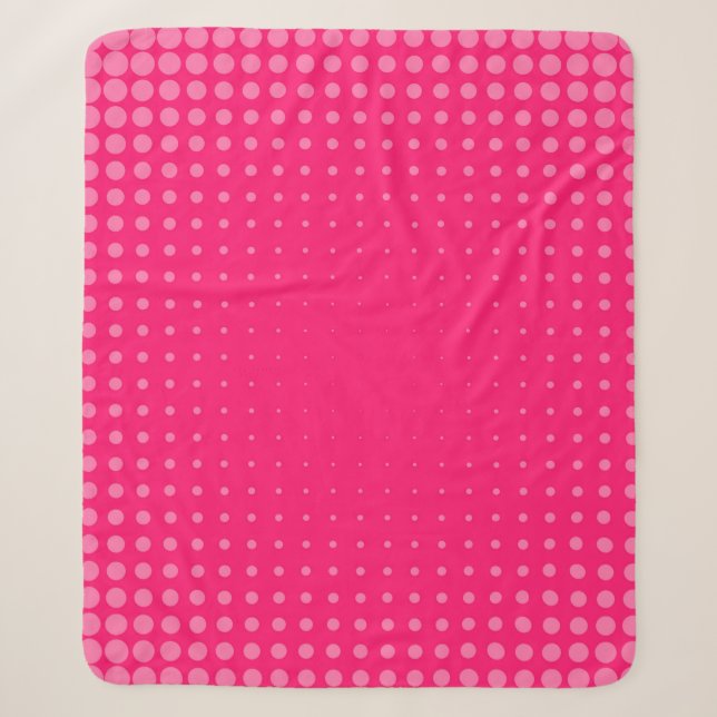 Abstrakt Creative Concept Comic Pop Art Blanche Sherpadecke (Vorderseite)