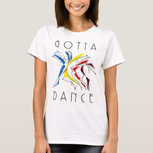 Abstrakt Dancer Dancing - Tanz Lover Artwork T-Shirt