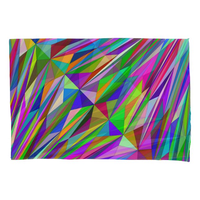 Abstrakt Diamond Kissenbezug (Vorderseite-Links)