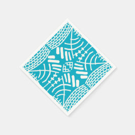 abstrakt doodle modern serviette