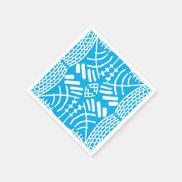 abstrakt doodle modern serviette
