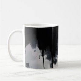 Abstrakt Dunkel Kaffeetasse