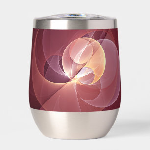Abstrakt Elegante Modernes Wine Rotes Fraktal