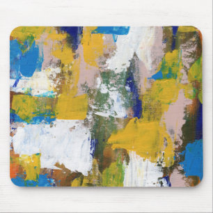 Abstrakt Expression #11 von Michael Moffa Mousepad