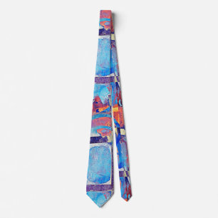 Abstrakt Expressionist Ewing Neck Tie Krawatte