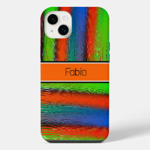 Abstrakt farbig iPhone 14 plus hülle