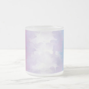 Abstrakt Flagge des Bigender Stolzes Mattglastasse